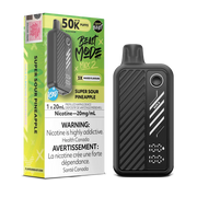 Super Sour Pineapple Iced Flavour Beast Mode Max 2 - Disposable 50K