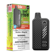 Super Sour Peach Iced Flavour Beast Mode Max 2 - Disposable 50K