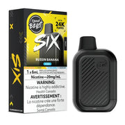 Flavour Beast SIX Bussin Banana Iced 20mg Vape | 24,000 Puffs