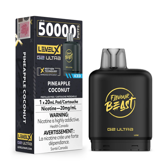Pineapple Coconut Iced by Level X Flavour Beast G2 Ultra 50K
