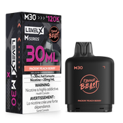 Level X Flavour Beast M Series Pod 30mL – Packin' Peach Berry
