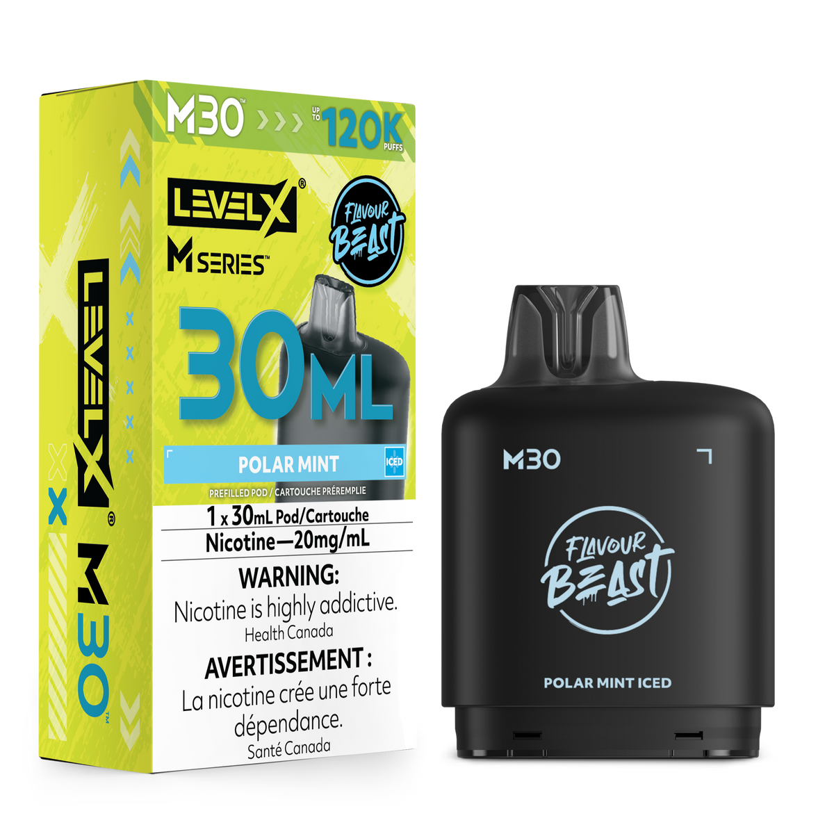 level-x-flavour-beast-m-series-pod-30ml-polar-mint-iced