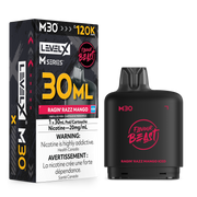 Level X Flavour Beast M Series Pod 30mL – Ragin' Razz Mango Iced