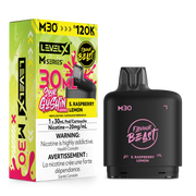 Level X Flavour Beast M Series Pod 30mL – S.G. S. Raspberry Lemon