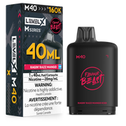 Level X Flavour Beast M Series Pod 40mL – Ragin' Razz Mango Iced