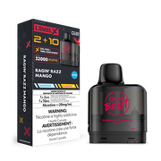 Level X Flavour Beast G2 Pod 2+10mL – Ragin' Razz Mango Iced