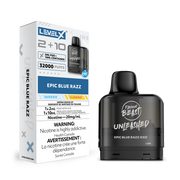 Level X Unleashed G2 Pod 2+10mL – Epic Blue Razz Iced
