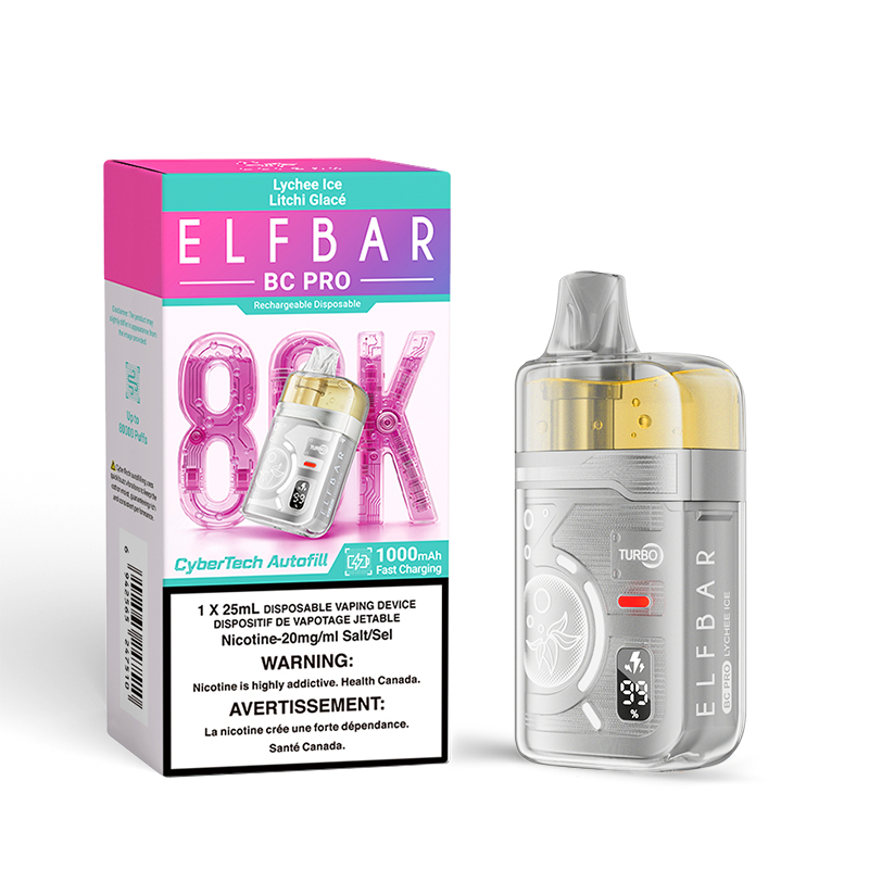 Lychee Ice Elf Bar BC PRO - Disposable 80K