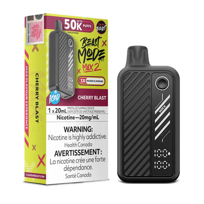 Cherry Blast Iced Flavour Beast Mode Max 2 - Disposable 50K
