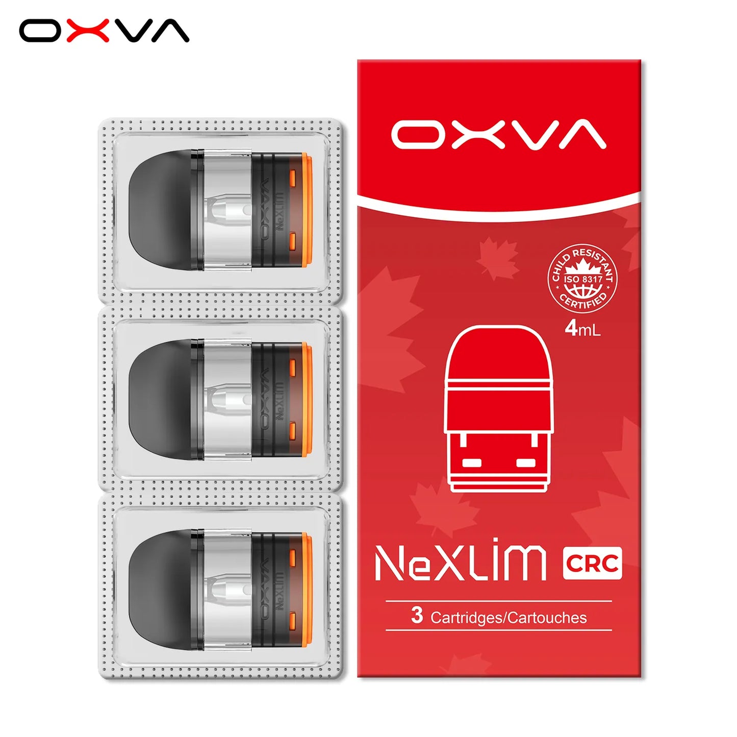 Oxva NeXLIM Replacment Pod 4mL & 2mL [CRC]