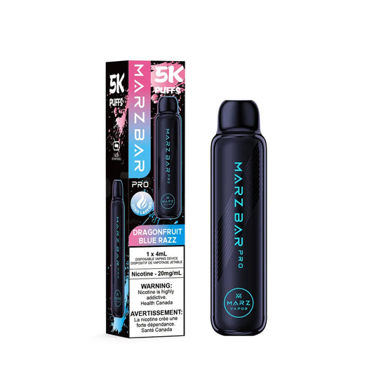 Dragonfruit Blue Razz Marz Bar Pro - Disposable 5K