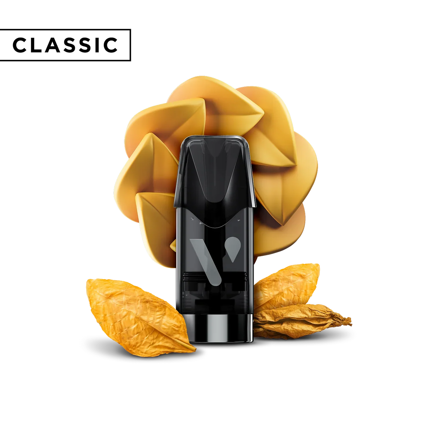Golden Tobacco Zero Nic Vuse Pods Classic