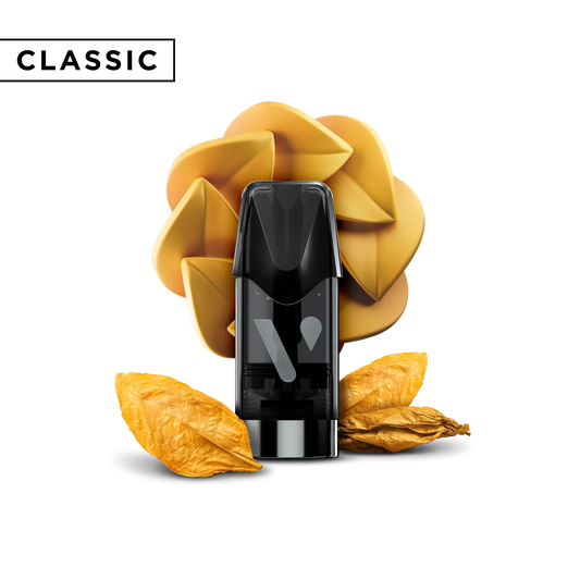 Golden Tobacco Zero Nic Vuse Pods Classic