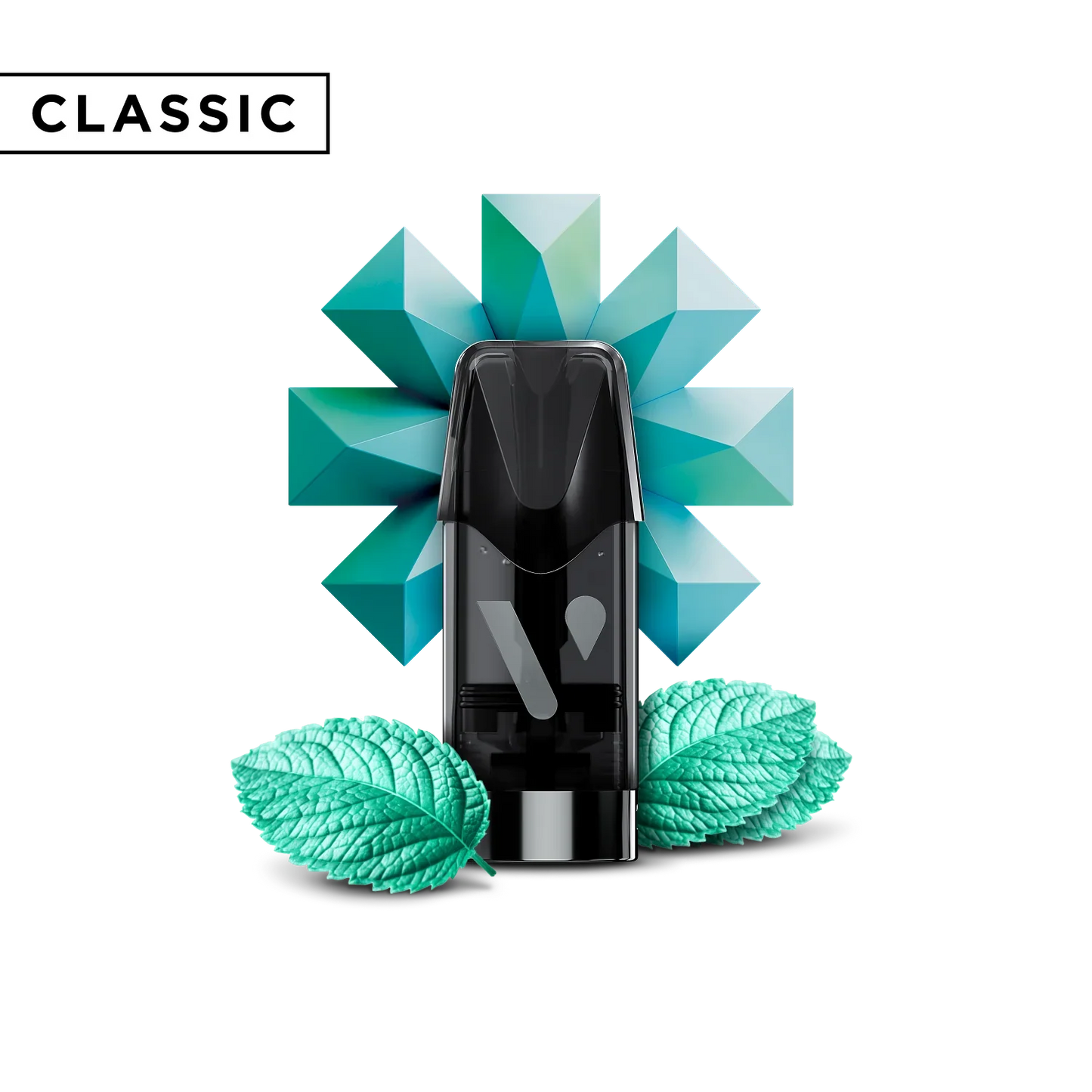 Polar Mint Zero Nic Vuse Pods Classic