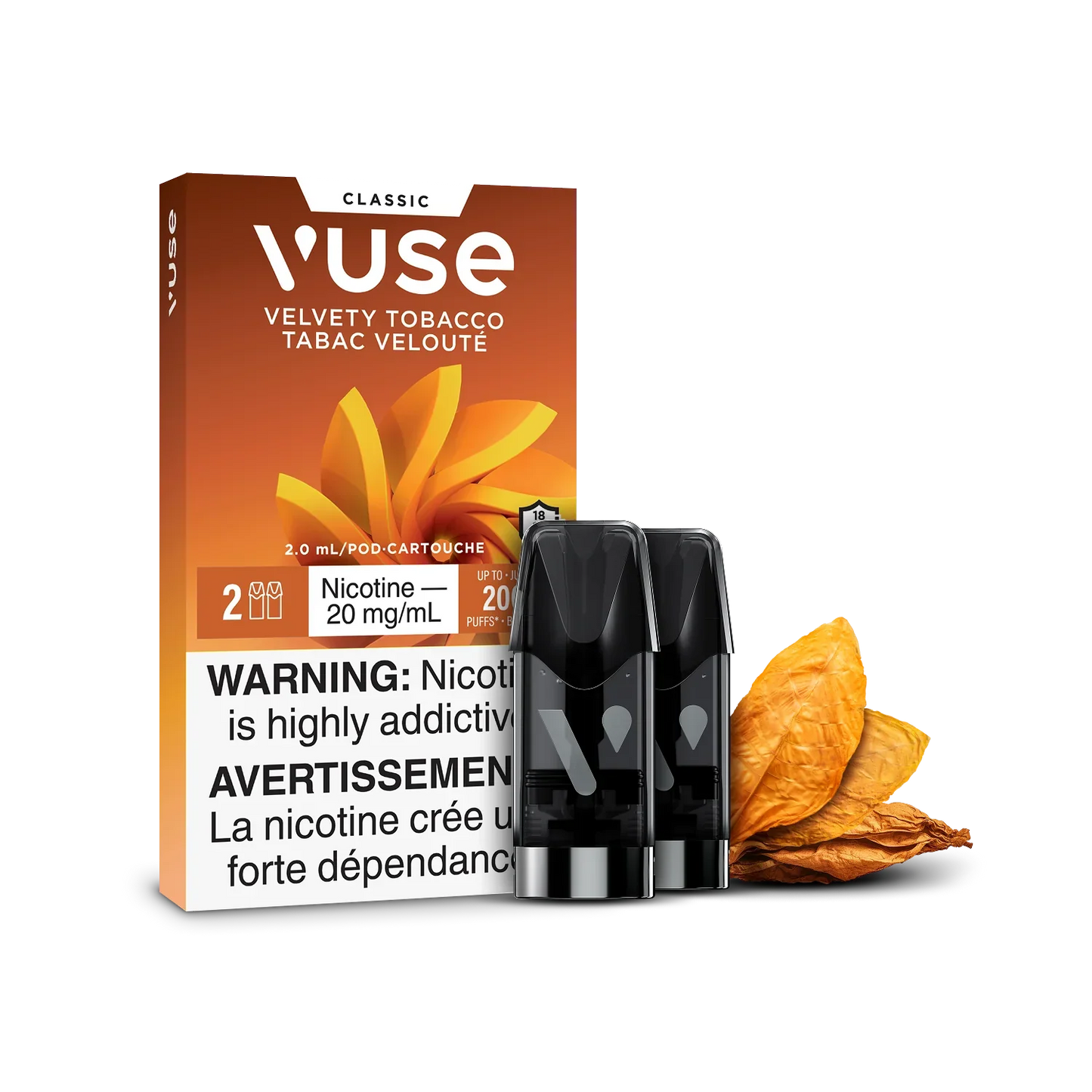 Velvety Tobacco Vuse Pods Classic