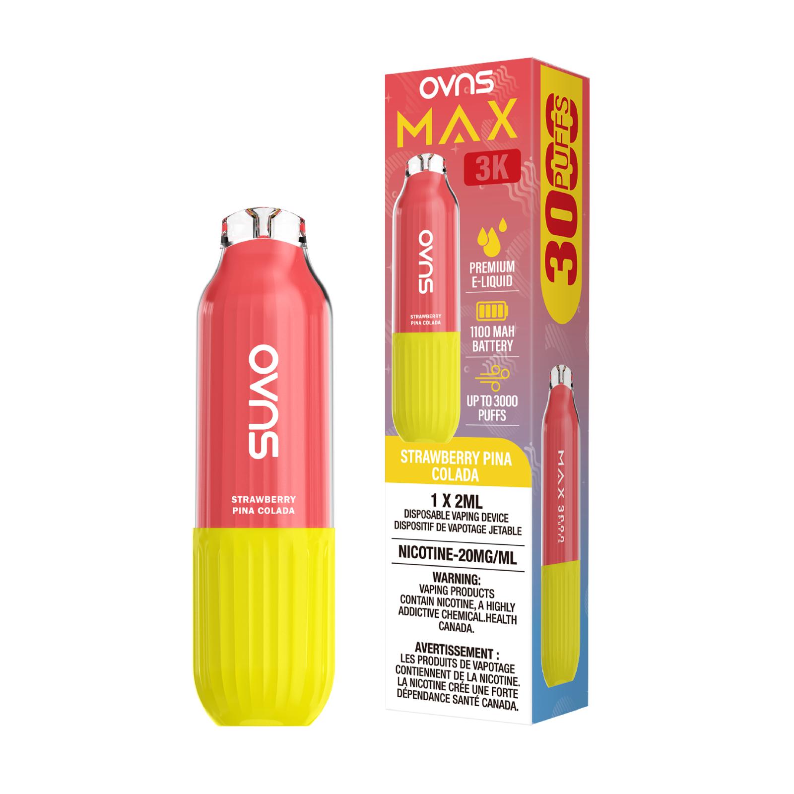 Strawberry Pina Colada Ovns Max - Disposable 3K
