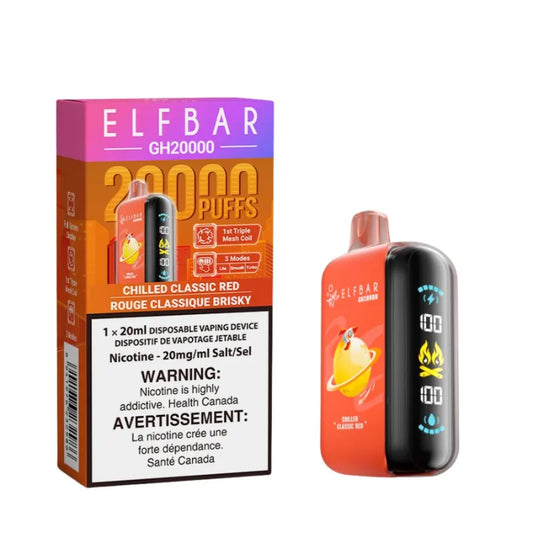 Chilled Classic Red (OG CO) Elf Bar GH20000 - Disposable Vape