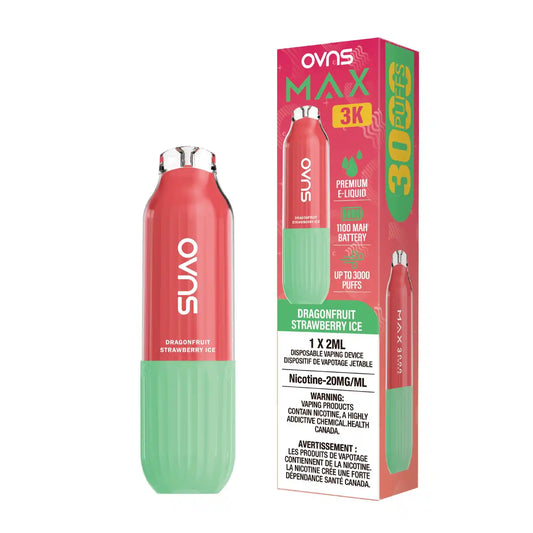 Dragonfruit Strawberry Ice Ovns Max - Disposable 3K
