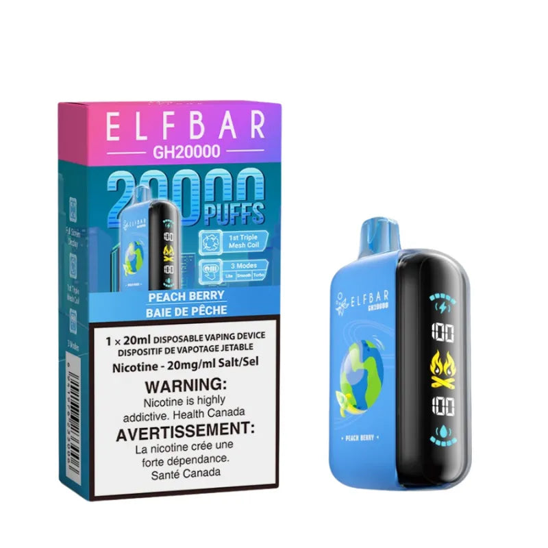 Peach Berry Elf Bar GH20000 - Disposable Vape