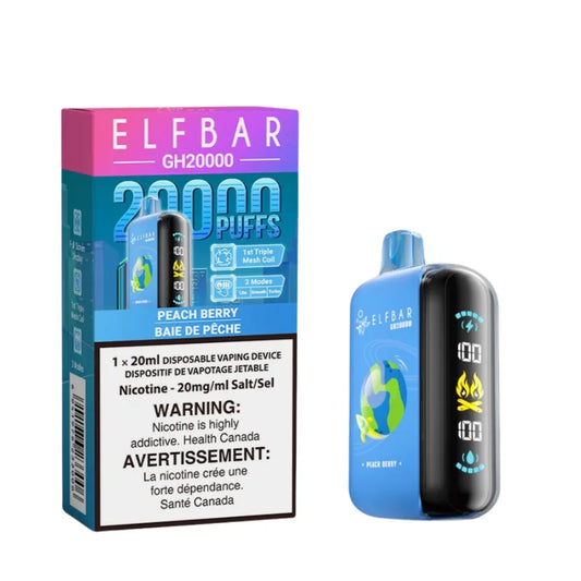 Peach Berry Elf Bar GH20000 - Disposable Vape