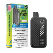 Super Sour Blue Razz Iced Flavour Beast Mode Max 2 - Disposable 50K