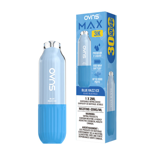 Blue Razz Ice Ovns Max - Disposable 3K