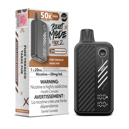 Pure Tobacco Flavour Beast Mode Max 2 - Disposable 50K