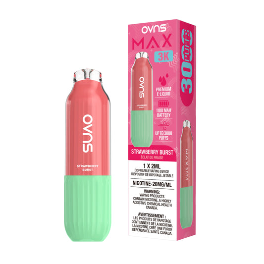 Strawberry Burst Ovns Max - Disposable 3K