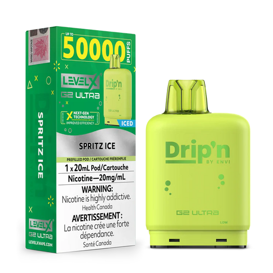 Spritz Ice by Level X Drip'n G2 Ultra 50K