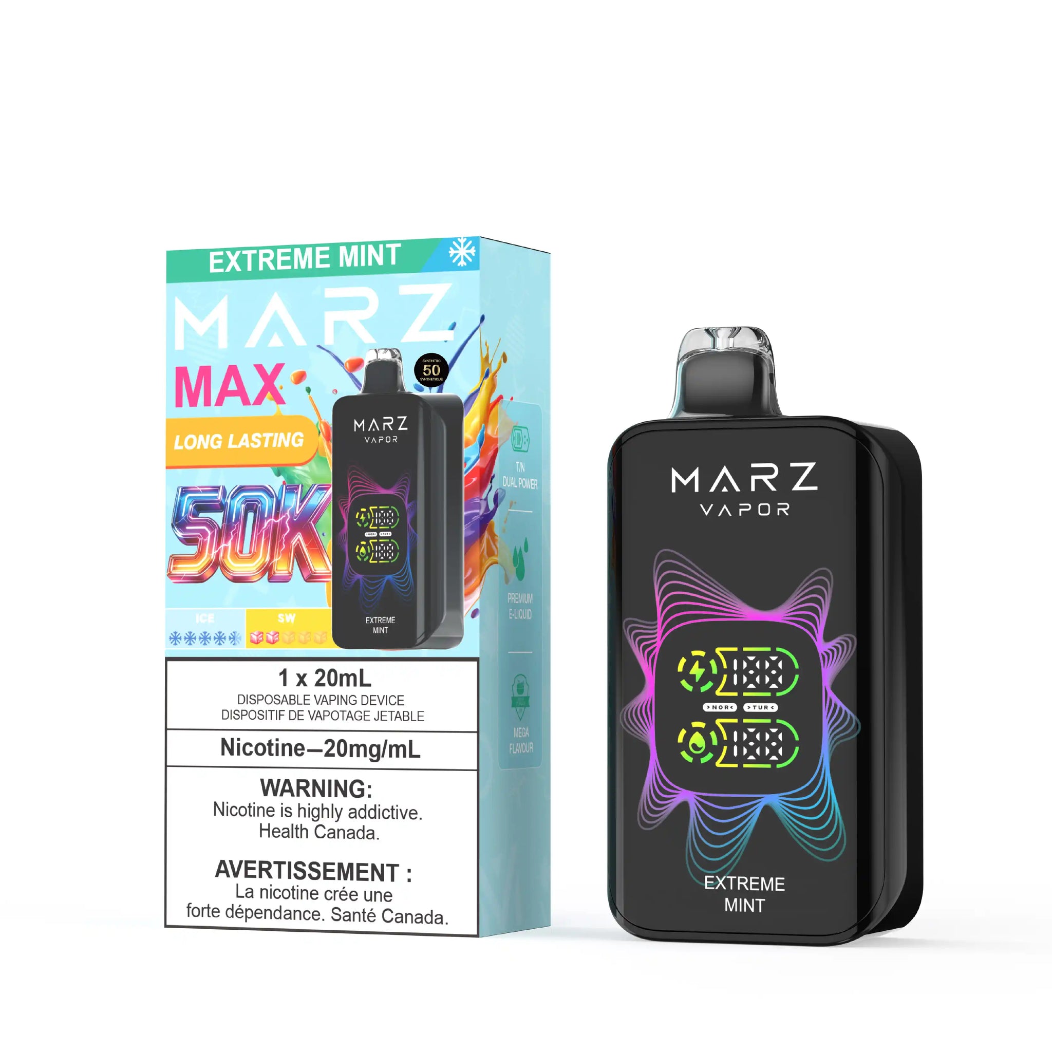 Extreme Mint Marz Max - Disposable 50K (Bold 50)
