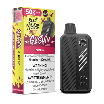 Gushin' Cherry Flavour Beast Mode Max 2 - Disposable 50K