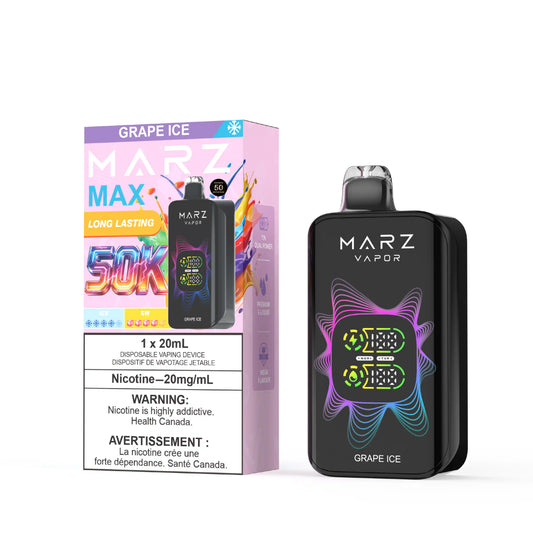 Grape Ice Marz Max - Disposable 50K (Bold 50)