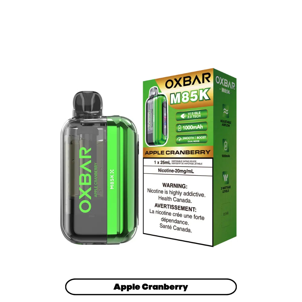 Apple Cranberry Oxbar M85K - Disposable 85K