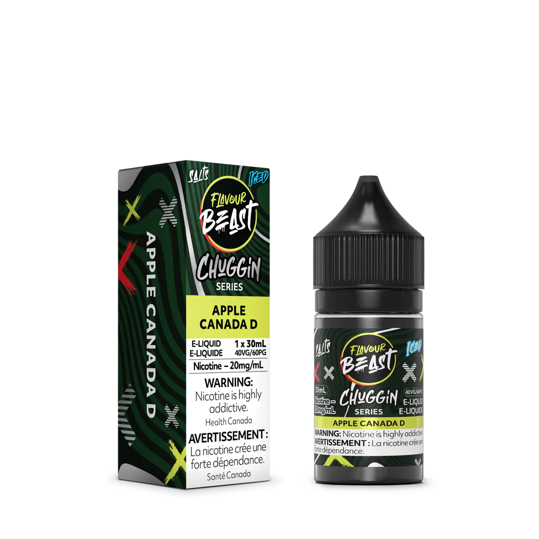 Apple Canada D Iced by Flavour Beast Chuggin' Series Salt
