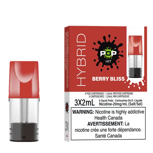 Berry Bliss (Peach Berry CDY) Stlth Pods by Pop Hybrid
