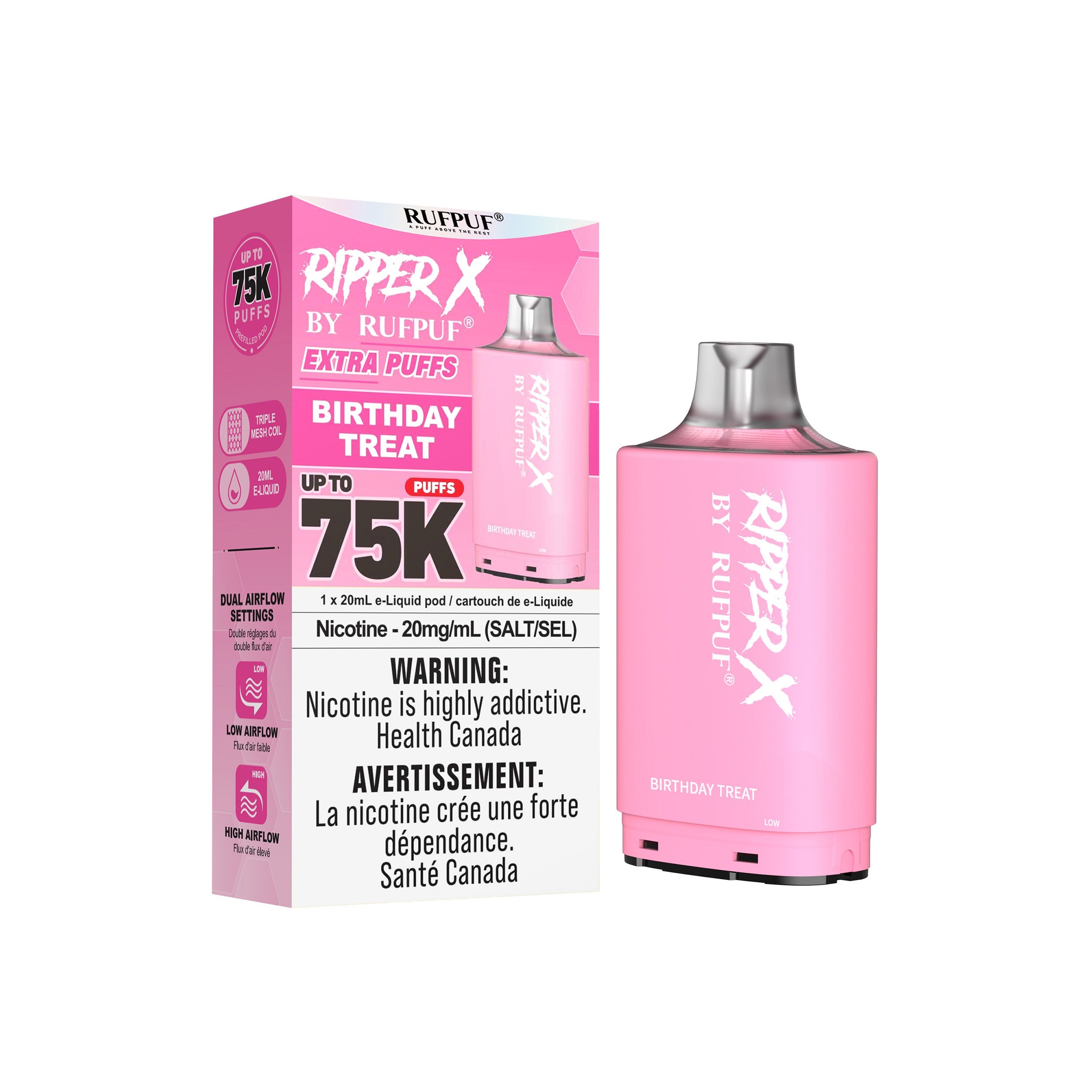 Birthday Treat Rufpuf Ripper X Pods 75K