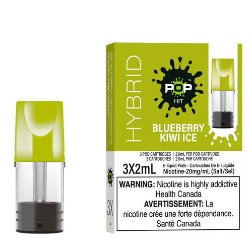 Blueberry Kiwi Ice Stlth Pods by Pop Hybrid