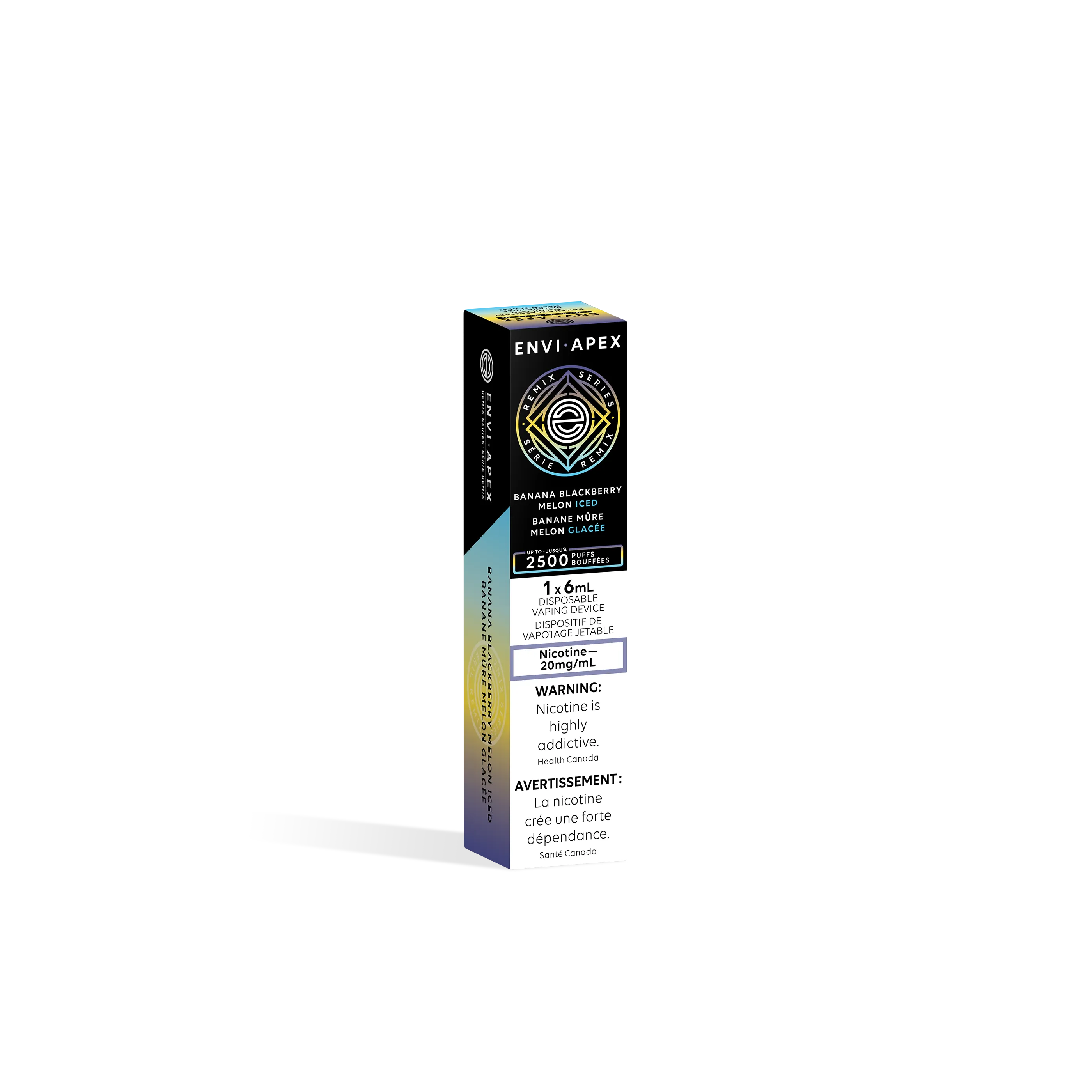 Banana Blackberry Melon Iced Apex 2500 - Disposable Vape