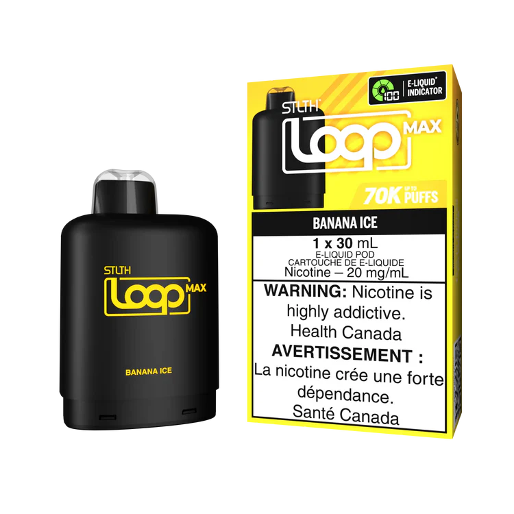 Banana Ice Stlth Loop Max 70K Pod