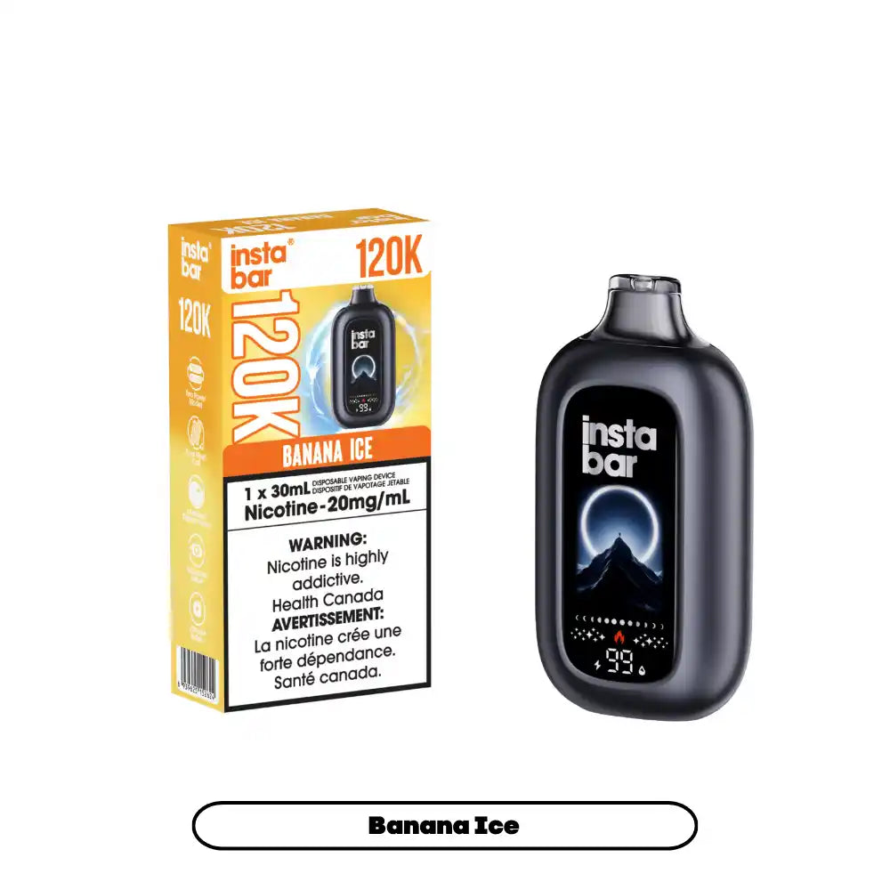Banana Ice Insta Bar 120K - Disposable Vape