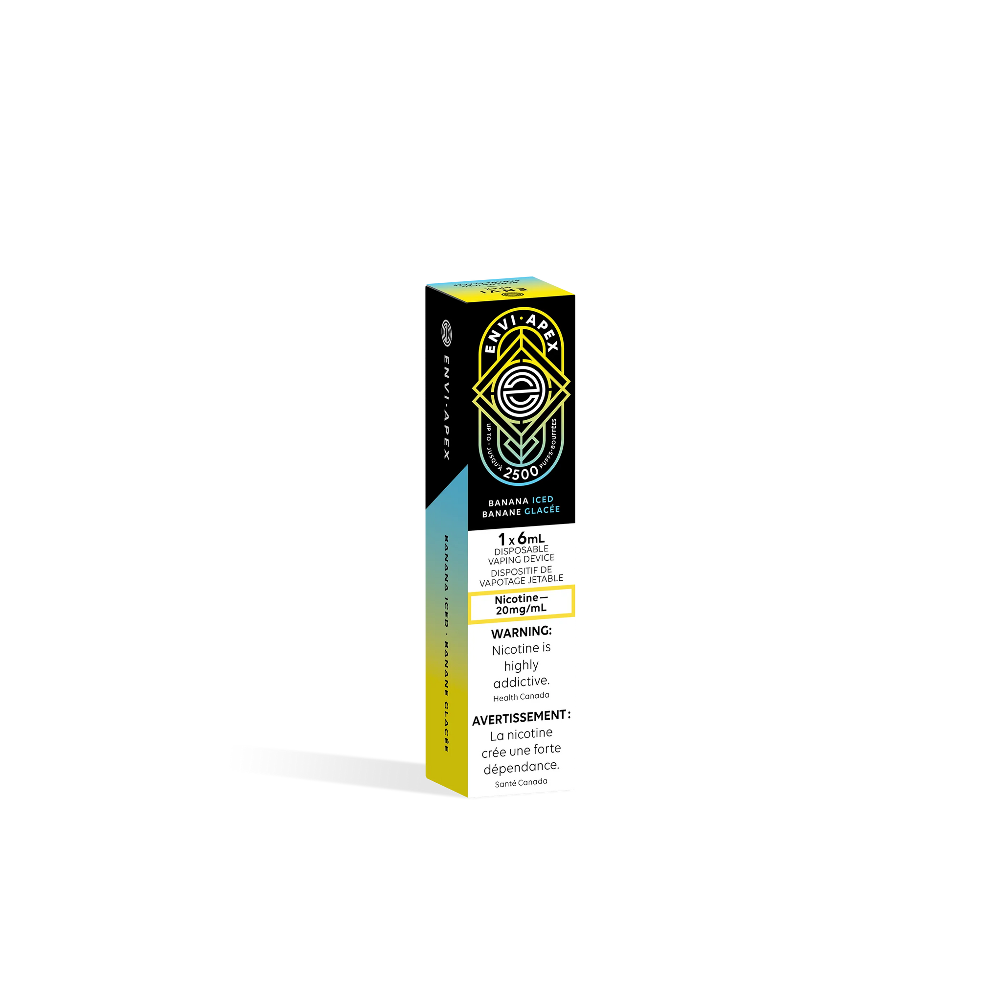 Banana Iced Apex 2500 - Disposable Vape