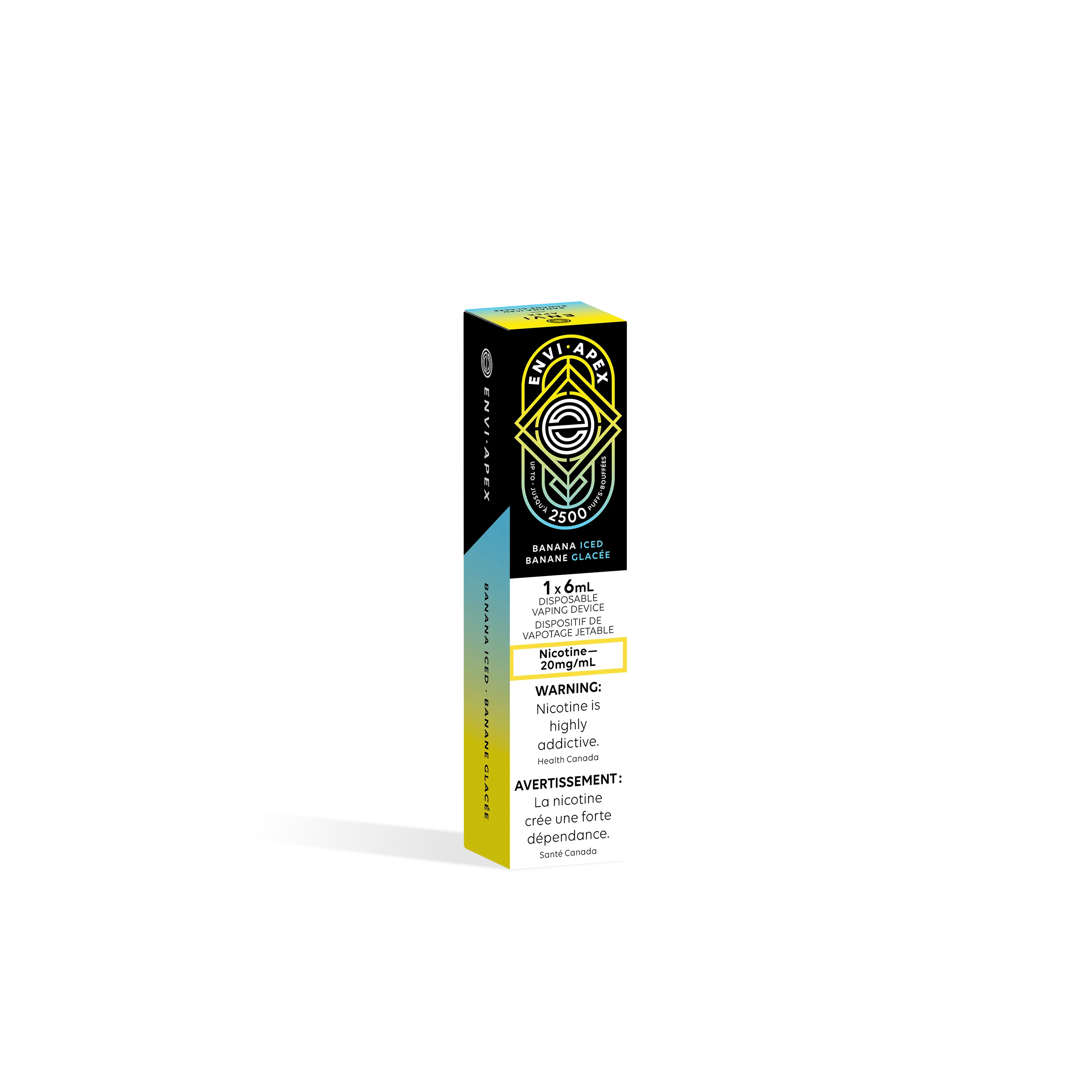 Banana Iced Apex 2500 - Disposable Vape