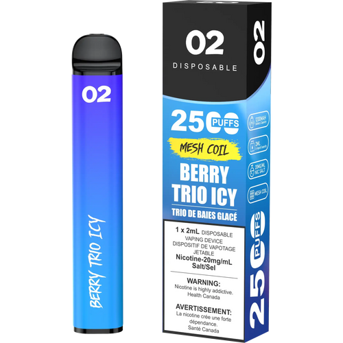 Berry Trio Icy O2 - Disposable 2.5K