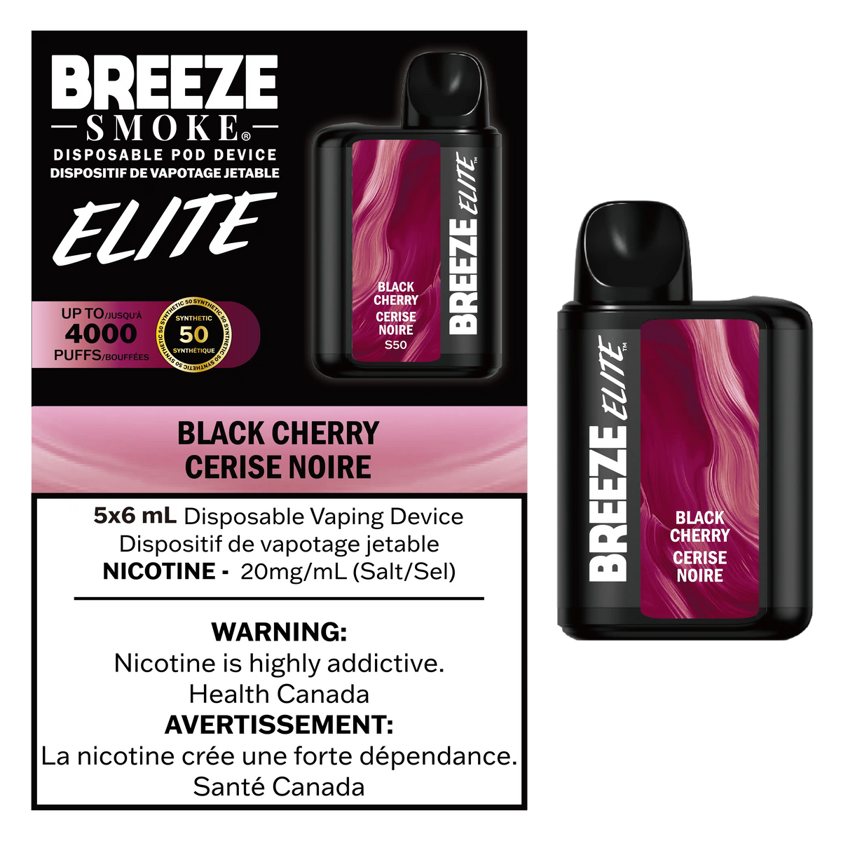 Breeze Elite 4K - Disposable Vape