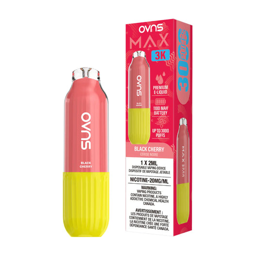 Black Cherry Ovns Max - Disposable 3K