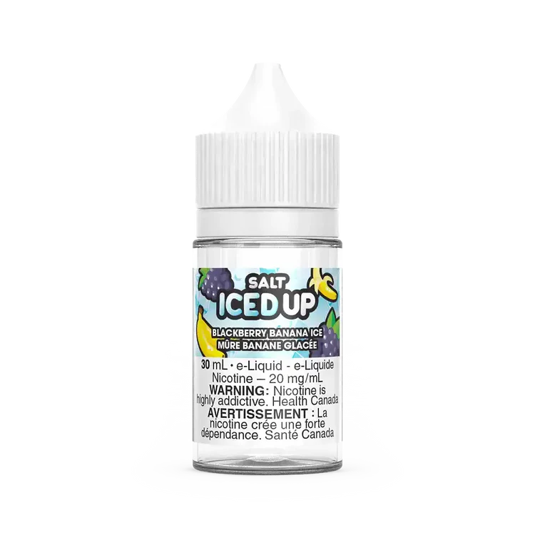 Blackberry Banana Ice by Iced Up Salt