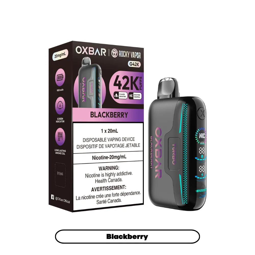 Blackberry Oxbar G42K - Disposable 42K by OXBAR