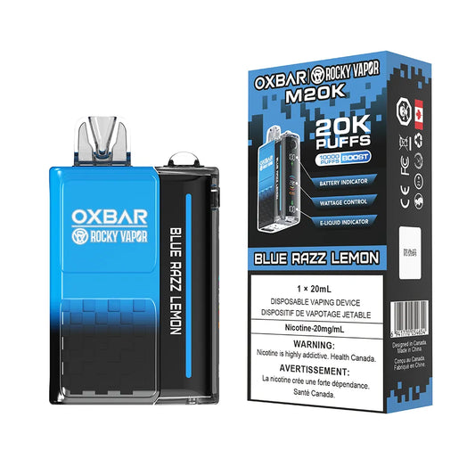 Blue Razz Lemon Oxbar M20K - Disposable Vape