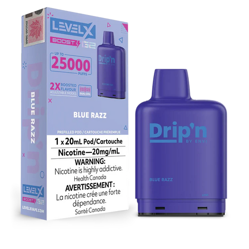 Blue Razz by Level X Drip'n G2 Boost 25K