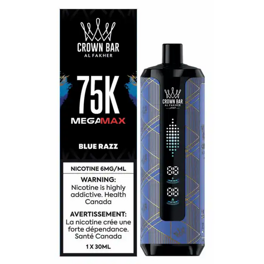 Blue Razz Al Fakher Crown Bar - Disposable 75K